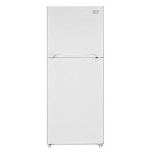 Avanti 10.0 cu.ft. Apartment Size Refrigerator, Compact Fridge with Top Freezer with Temperature Control and Adjustable Shelves and Crisper Drawer, 10.0 cu.ft., White