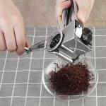 Mrxxjz Hand Crank Cheese Grater with Stainless Steel Drum | Ergonomic Rotary Grater & Shredder for Hard Cheeses, Vegetables & More - Easy-to-Use Handheld Kitchen Tool for Cooking and Food Prep