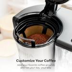 Ninja Fresh Brew™ Drip Coffee Maker | Programmable 14Cup Glass Carafe, Brew Classic & Rich, 70oz Removable Water Reservoir | Small Batch, Delay Brew, Adjustable Warming Plate | Stainless Steel | CE451