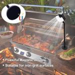 Grill Lights for Outdoor Grill, Magnetic Grill Lights Rechargeable Ultra-Bright BBQ Grill Lights for Grill (Christmas Gifts)