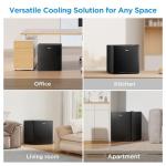 Midea 1.6 Cu. Ft. Compact Refrigerator, Black