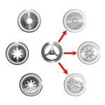 ALDKitchen Churro Maker Machine | Spanish Donuts Maker | Churro Machine with Manual Control (7 L)