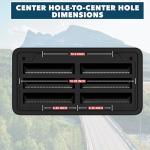 20" RV Refrigerator Vent with Mesh Insect Screens