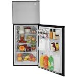 GE 24" Top Freezer Refrigerator with LED Lighting