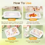 Instant Ice Cream Maker with 2 Scrapers, 2025 New Rolled Ice Cream Maker, Portable Stainless Steel Ice Cream Pan for Family Party, Easy Clean DIY Homemade Ice Cream Tray (Pink)