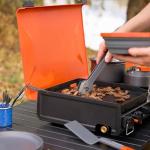 Blackstone 2364 12” x 14” Camping Griddle with Side Burner