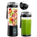 GVODE Personal Blender, Portable Blender for-Smoothies, Shakes, Food Prep, and Frozen Blending, 24oz Large Capacity, BPA Free, Leakproof-Lid and Sip Spout, USB-C Rechargeable, IPX8 Waterproof
