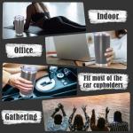 AEPDTD 20 oz Tumbler Coffee Travel Tumblers Bulk with Lid Stainless Steel Double Wall Vacuum Insulated Mug Powder Coated Cups fit Car Cupholder for Hot and Cold - Grey, 1Pack