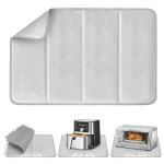 FYY Heat-resistant Mat for Food Warming Mats - 23×15.4 inch Tables Protected, Up to 50% Temperature Block, Foldable and Space-Saving, Waterproof, Oil-Resistant (Not Include Food Warming Mat)