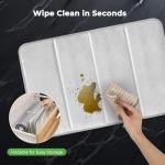 FYY Heat-resistant Mat for Food Warming Mats - 23×15.4 inch Tables Protected, Up to 50% Temperature Block, Foldable and Space-Saving, Waterproof, Oil-Resistant (Not Include Food Warming Mat)