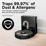 Shark Matrix Plus Robot Vacuum and Mop with Self-Empty HEPA Base, Sonic Mopping, Matrix Clean, Home Mapping, HEPA Bagless Self Empty Base, CleanEdge, for Pet Hair, UR2650WS