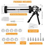 Stainless Steel Churro Maker with Piping Kit