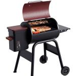 Jocoevol Pellet Smoker Grill Wood Pellet Grill Electric BBQ Grill Smoker For Outdoor Backyard With Auto Feed & Pid Temperature Control 180-425°F, 456 Sq.In Cook Area