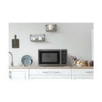 SHARP Countertop Microwave Oven with Removable 12.4" Carousel Turntable, 1.4 Cubic Feet, 1100 Watt, Black Stainless Steel