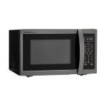 SHARP Countertop Microwave Oven with Removable 12.4" Carousel Turntable, 1.4 Cubic Feet, 1100 Watt, Black Stainless Steel