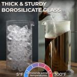 Stainless Steel French Press Coffee Maker - 34oz