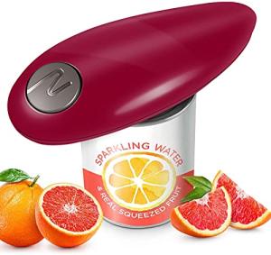 Auto Electric Can Opener: Open Your Cans with A Simple Press of Button - Automatic, Hands Free, Smooth Edge, Battery Operated