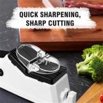 Usb Electric Knife Sharpener, Electric Knifes Sharpeners, Professional Multifunctional Double Sided Portable Knife Sharpener