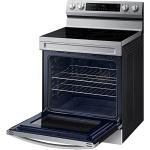 Samsung NE63A6511SS 6.3 Cu. Ft. Stainless Smart Freestanding Electric Range