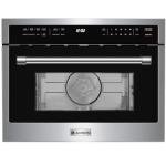 AAOBOSI 24 Inch Built in Microwave Convection Oven,1.6 Cu.Ft Wall Microwave Ovens Air Fryer Combos(upgraded), 1000Watt Power Sensor&Auto Cook, 12 Cooking Modes, Drop Down Door,Stainless Steel