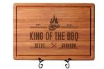 Personalized Dad Cutting Board, Custom BBQ Gifts for Dad, Husband, Boyfriend, Grandpa, Engraved Wood Grill Board for Christmas, Father's Day, Anniversary, Birthday, Unique Grill Master Gift for Men