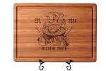 Personalized Dad Cutting Board, Custom BBQ Gifts for Dad, Husband, Boyfriend, Grandpa, Engraved Wood Grill Board for Christmas, Father's Day, Anniversary, Birthday, Unique Grill Master Gift for Men