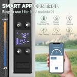 BODEGACOOLER 12 Volt Car Refrigerator, Electric Cooler Portable Freezer APP Control, 32Quart(30L) RV Car Fridge-4℉-68℉, 12/24V DC100-240 Volt AC for Outdoor Camping Travel Vehicles Home Use, Black