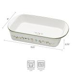 Pfaltzgraff Winterberry Rectangular Baker, 13 Inch