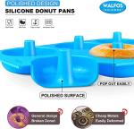 Walfos Non-Stick Silicone Donut Mold Set of 3