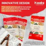 Flameless Food Warming Pads for Parties - 2 Pack