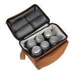 Carhartt Camping Cooler, Worksite Lunchbox, Soft Shell Lunch Bag for Construction Sites, Work and Everyday Use, Brown