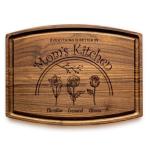 Personalized Christmas Gifts for Women, Customized Gifts for Mom – Custom Cutting Board for Mom or Grandma, Birthday, Christmas Gift Idea from Son, Daughter, Grandkids