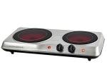 OVENTE Double Burner Electric Hot Plate, 1700W