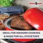 Nordic Ware Full Size Red Stovetop Kettle Smoker