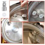 2 Pcs Universal Replacement Floater Valve with 6 Pcs Silicone Gaskets Electric Pressure Cookers Parts for Pressure Pot Such as XL, YBD60-100, PPC770, PPC780, PPC790