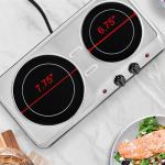 OVENTE Double Burner Electric Hot Plate, 1700W