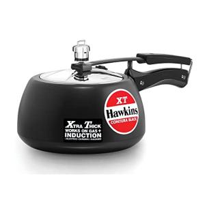 Hawkins Contura 3L Induction Pressure Cooker, Black