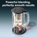 𝟲 𝗶𝗻 𝟭 Nut Milk Maker Machine, 20 oz(600ml) Homemade Almond, Soy, Oat, Plant-Based and Non-Dairy Beverages, Almond Miilk Makerr, Delay Start/Boil Water/Keep Warm, Soy Milk Machine, Nut Milk Bag