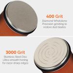 EdgeForge™ Rolling Knife Sharpener Kit - Beech Wood Magnetic Rolling Sharpener for Knives with 15 & 20 Degree Angles - Elegant Gift for Chefs & Cooks - Knife Sharpening Kit for Kitchen & Pocket Knives