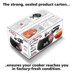 Hawkins Contura 3L Induction Pressure Cooker, Black