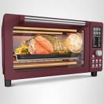 Nuwave Bravo Pro Smart Air Fryer Toaster Oven Combo, 12-in-1 Functions with Quicker & Even Crisp Technology, 1800W, 50-450°F, PFAS-Free, 21QT, Cinnamon