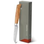 3.5 Inch Paring Knife – Swedish Steel Small Kitchen Knife with Italian Olive Wood Handle – Sharp Fruit & Vegetable Knife for Prep – Gift for Home Cooks & Chefs