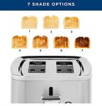 GE 2-Slice Stainless Steel Toaster with Extra Wide Slots