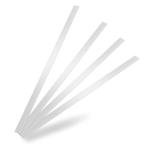 JUYO VONSAN Wall Oven Trim Kit 4Pcs 304 Brushed Stainless Steel Metal Strips Self Adhesive Trim Strips 30 Inch in Length (4, 1.5 in Width)