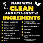 Molly's Suds Dishwasher Pods | Clean Dishwasher Detergent, Cuts Grease & Rinses Clean (Residue-Free) for Sparkling Dishes | 120 Auto-Release Tabs (Citrus)