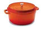 Casserole Round, Orange, 29.5 X 13 Cm, 6.8 L, Herces Pa9000-28L, Hercules