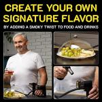 Cocktail Smoker Kit - Whiskey Smoker Kit - Smoke Infuser - Extended Kit, 14 PCS, Smoker Machine with Accessories and Wood Chips - Indoor Smoker - Gift for Men