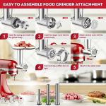 Kitchenaid Meat Grinder Attachment with Sausage Stuffers