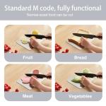 304 Stainless Steel Cutting board, Double Sided Metal Cutting Boards for Kitchen Meat Vegetables & Fruits Chopping Board Dishwasher Safe Easy to Clean(M-11.81 * 7.87in)