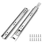 LONTAN Heavy Duty Full Extension Ball Bearing Drawer Slides 8 10 12 14 16 18 20 22 24 Inch Side Mount File Cabinet Rails Dresser Runner Kitchen Cabinet Drawer Glides 100 LB Capacity (10 inch，2 Pairs)